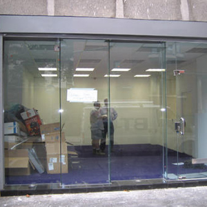 shop front door repair Garnet