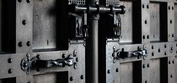 steel entry door repair in Garnet